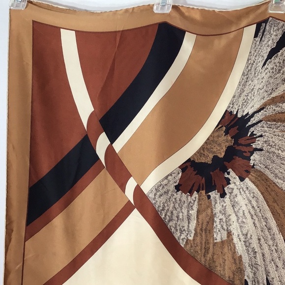 Vintage copper sunburst scarf - Picture 3 of 12